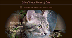 Desktop Screenshot of caycehouseofcats.com